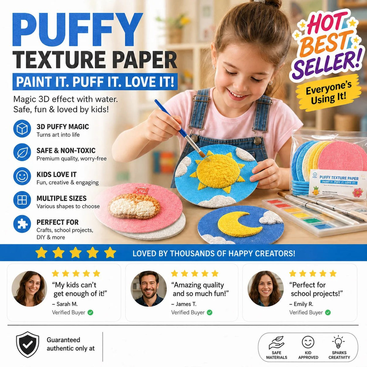 🔮Master the magic of painting!👩‍🎨Foam Texture Painting Paper🎁