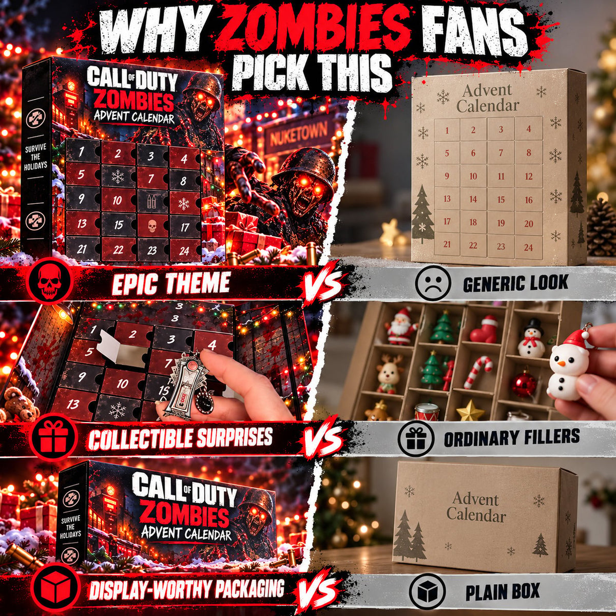 Call of Duty Zombies Advent Calendar