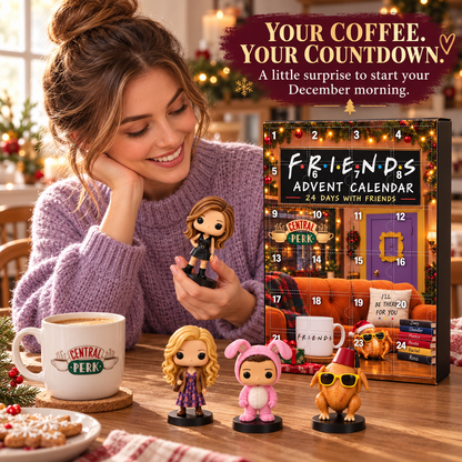 ☕ Friends Advent Calendar – 24 Days of Collectible Character Surprises for TV Fans
