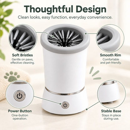 🐾Automatic Dog PawCleaner, Electric PawWasher for Dogs