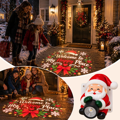 🎅Santa Christmas Welcome Projector✨
