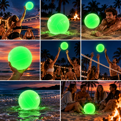 Glow-in-the-Dark Volleyball🏐 – Keep the Game Going After Sunset