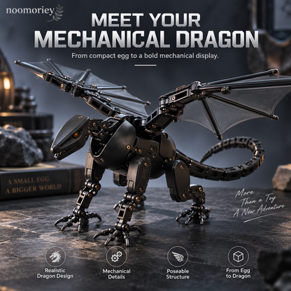 🥚🐉DragonMorph – Egg to Dragon Transforming Mechanical Toy🎁