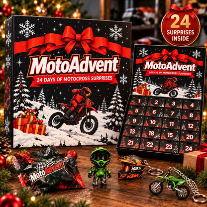 Motocross Lover Advent Calendar | 24 Days of Rider Themed Gifts, No Candy Fillers