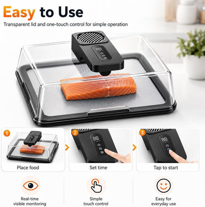 Meat Defroster Machine, 2026 Upgrade Electric Food Defrosting Box