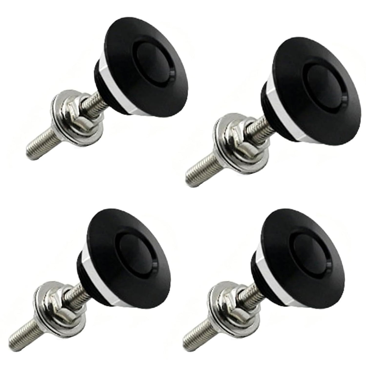 🔩 30mm Push-Button Quick-Release Latch Kit | 4-Piece Set