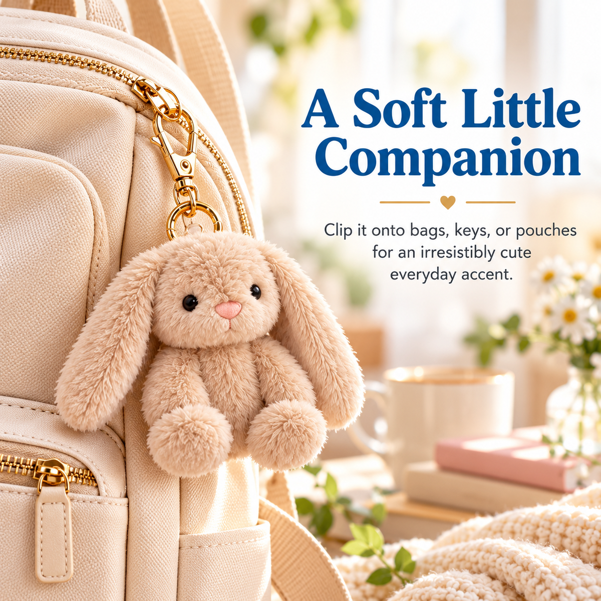 🎄 24-Day Plush Advent Calendar – Mini Character Surprises & Collectible Bag Charms