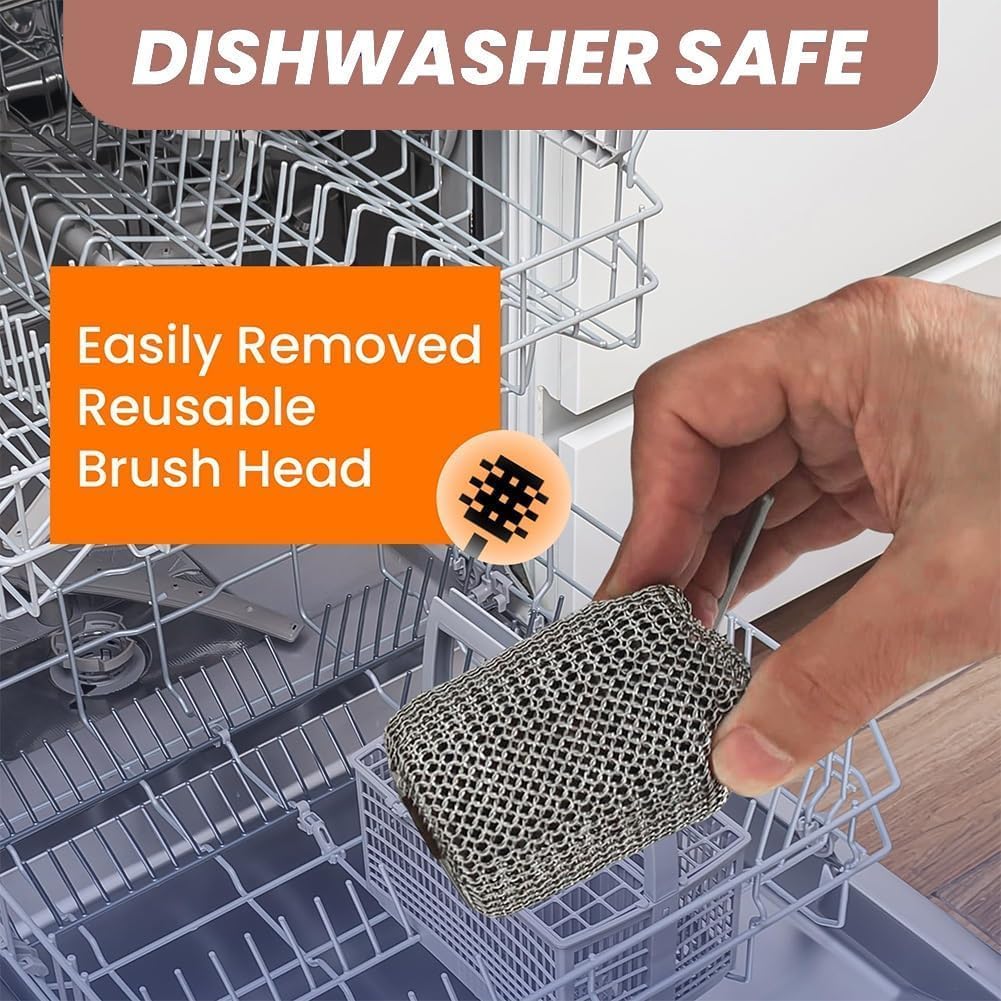 Rechargeable Cordless Electric Grill Cleaner