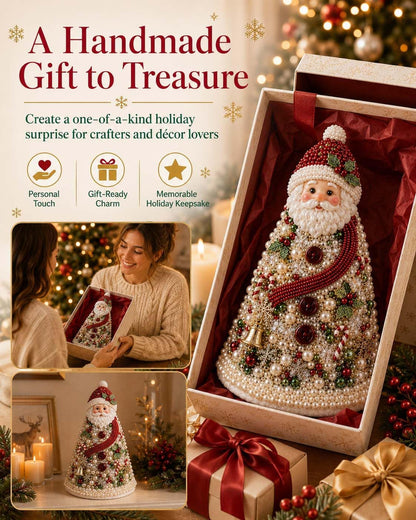 Beaded Christmas Tree Kit，Christmas - Snowman