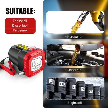 💪Fall Sale 50% OFF🔥 | 12V Portable Oil Extractor Pump – Easier DIY Oil Changes