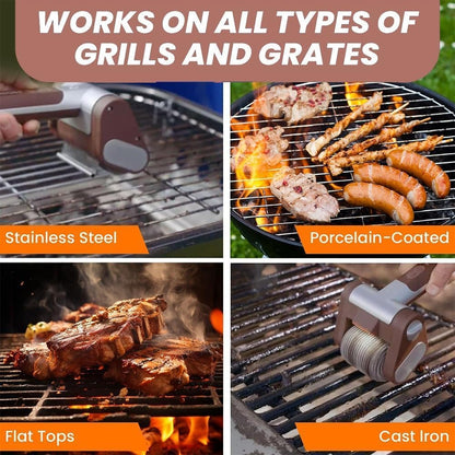 Rechargeable Cordless Electric Grill Cleaner