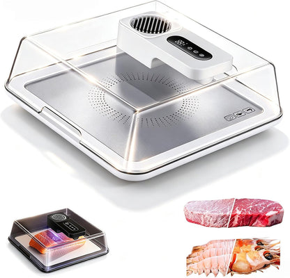 Meat Defroster Machine, 2026 Upgrade Electric Food Defrosting Box