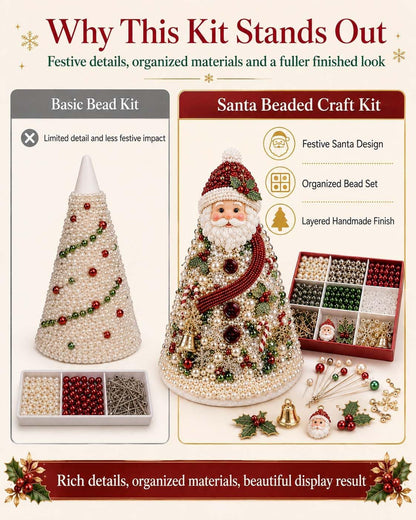 Beaded Christmas Tree Kit，Christmas - Snowman