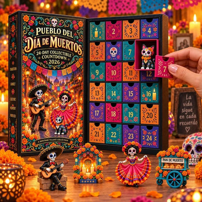 Pueblo del Día de Muertos 2026, Day of the Dead Advent Calendar