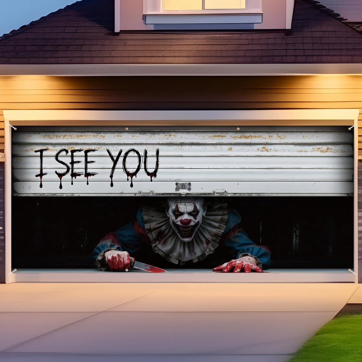 🎃Halloween Garage Door Cover Decoration