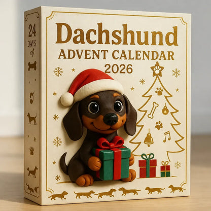 🎄🐾 2026 Dachshund Advent Calendar — 24 Days of Wiener Dog Wonder! 🐶✨