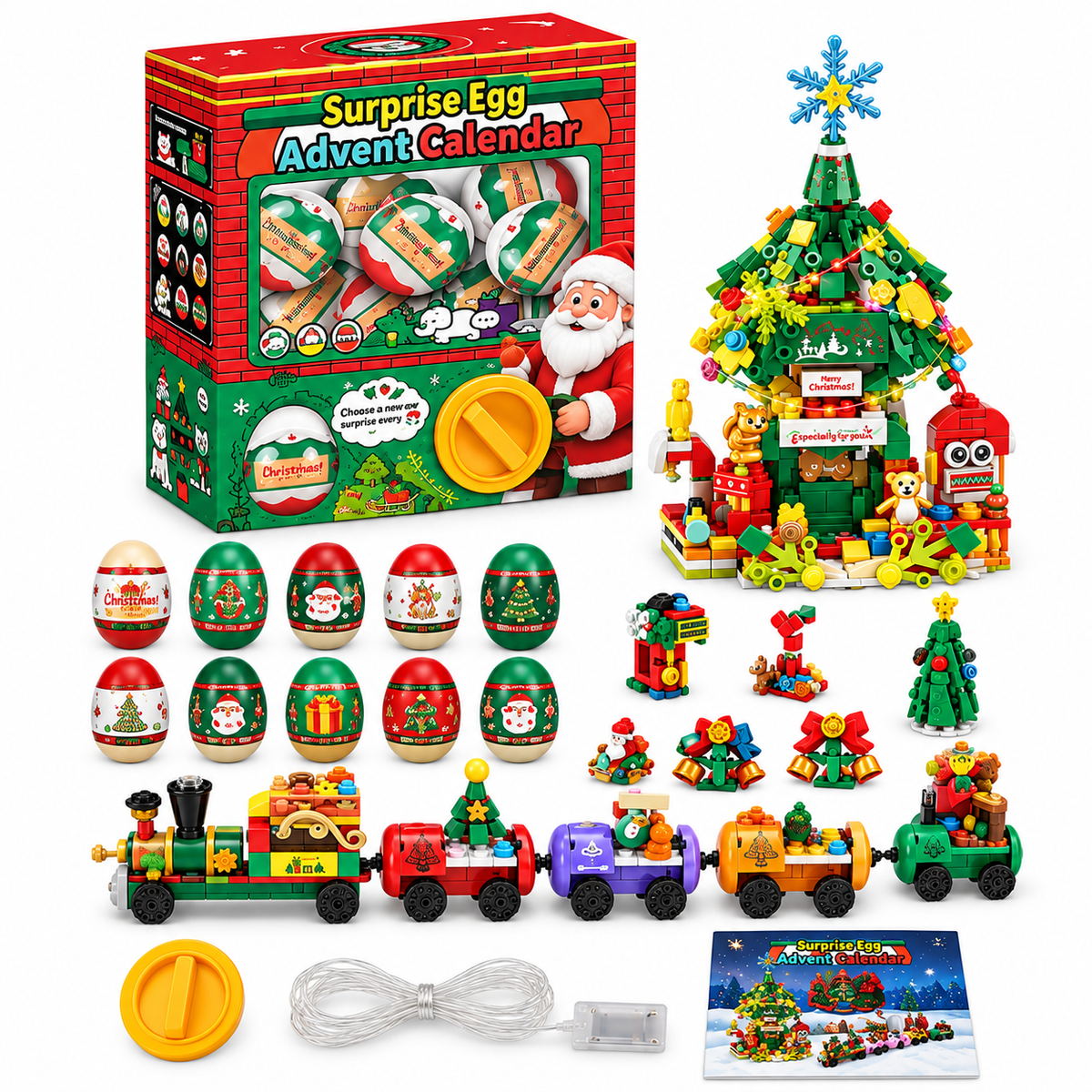 🎅 2026 Christmas Capsule Building Blocks, Surprise Mini Building Set