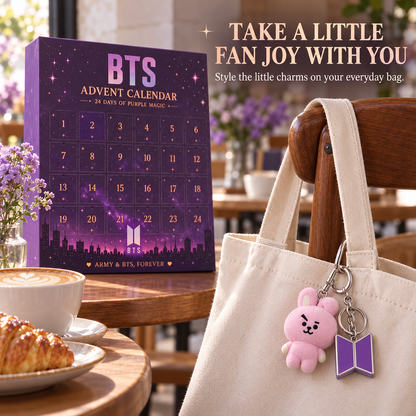 💜 24-Day Purple Surprise Advent Calendar – A Little Holiday Joy Behind Every Door