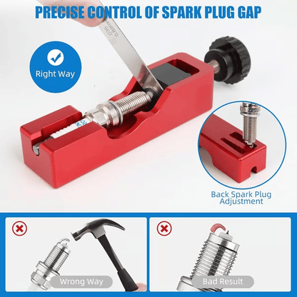 🧰 Spark Plug Gap Adjustment Kit | For Cars, Motorcycles & Small Engines