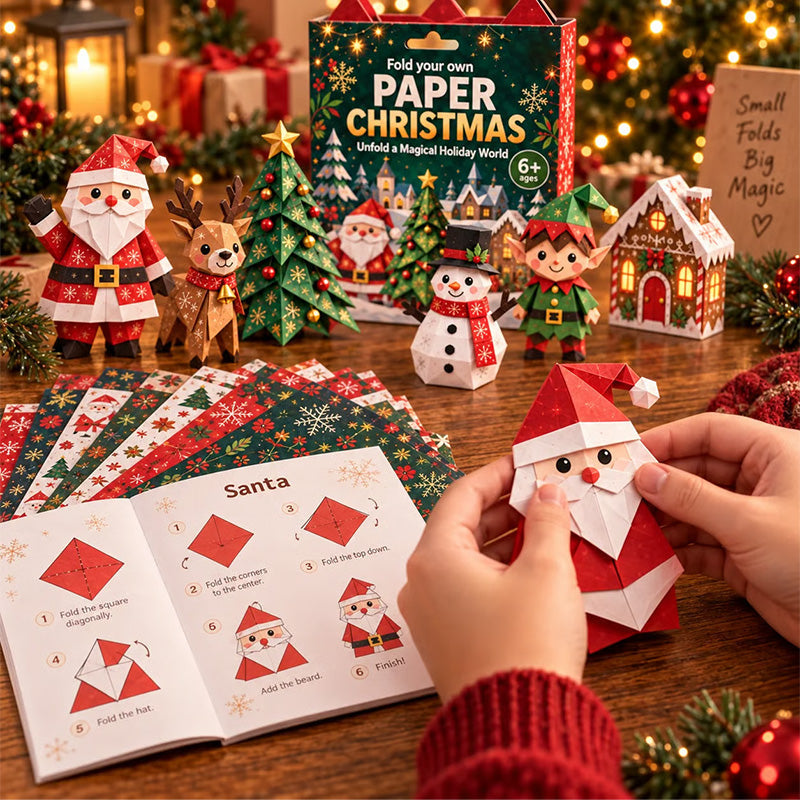 Fold Your Own Paper Christmas