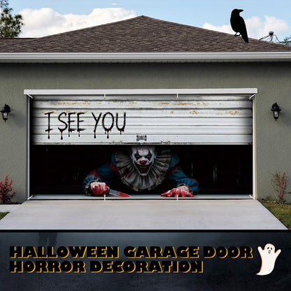 🎃Halloween Garage Door Cover Decoration