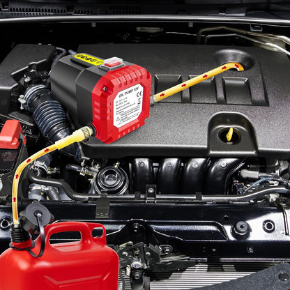 💪Fall Sale 50% OFF🔥 | 12V Portable Oil Extractor Pump – Easier DIY Oil Changes