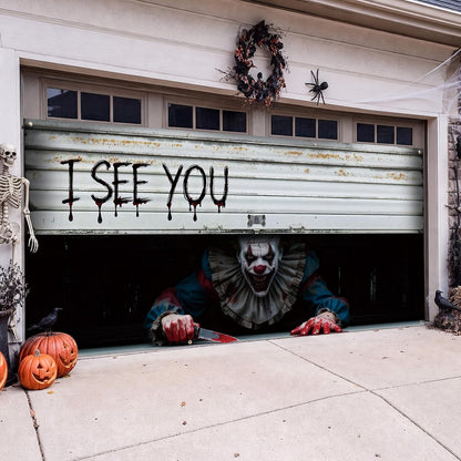 🎃Halloween Garage Door Cover Decoration