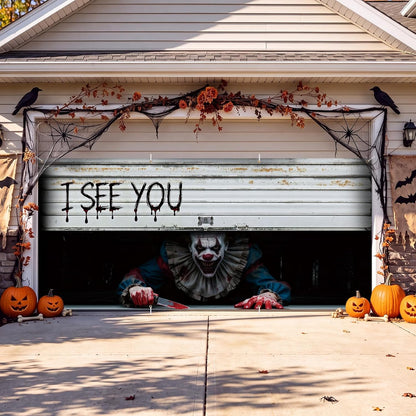 🎃Halloween Garage Door Cover Decoration