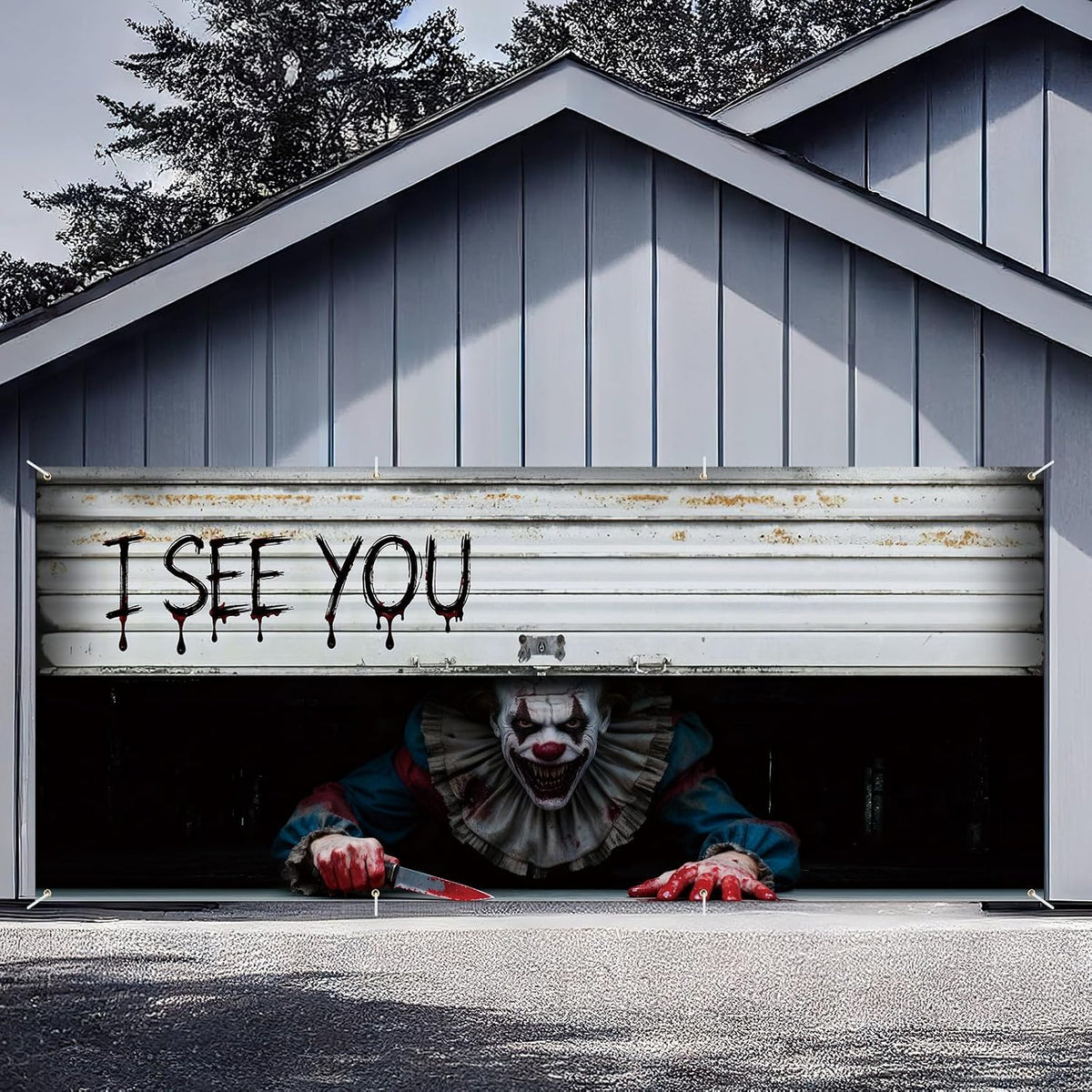 🎃Halloween Garage Door Cover Decoration