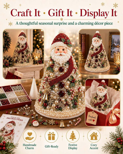 Beaded Christmas Tree Kit，Christmas - Snowman