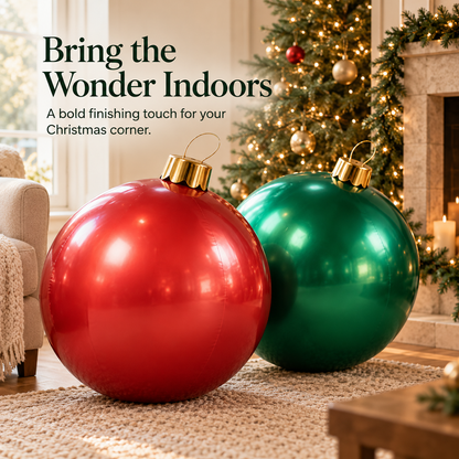 Giant Inflatable Christmas Ornaments – Make Your Holiday Entrance Unforgettable