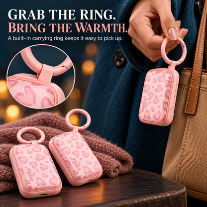 🔥🎁Rechargeable Hand Warmers with Carrying Rings