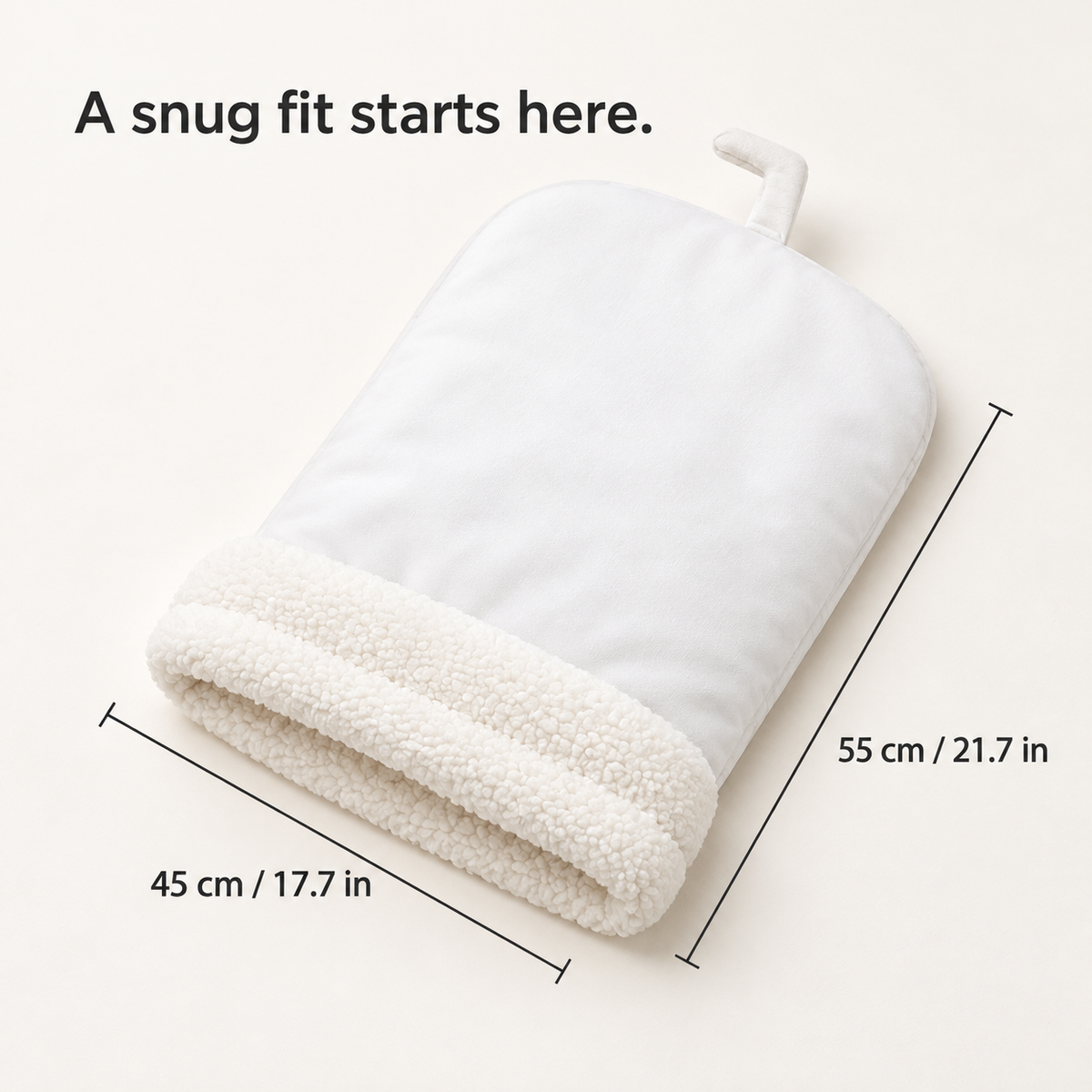 🐾 Cozy Fleece Pet Sleeping Bag – Soft Snuggle Bed for Cats & Small Dogs 💤