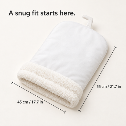 🐾 Cozy Fleece Pet Sleeping Bag – Soft Snuggle Bed for Cats & Small Dogs 💤