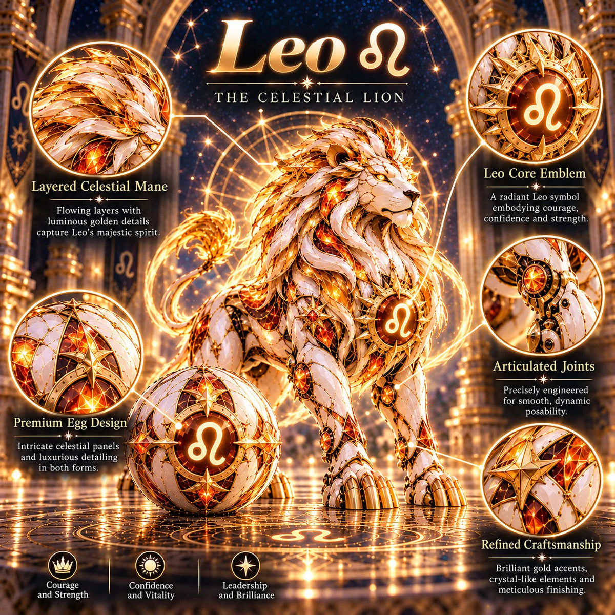 🌌 Zodiac Guardian Eggs™ – Transforming Celestial Guardian Collection🥚