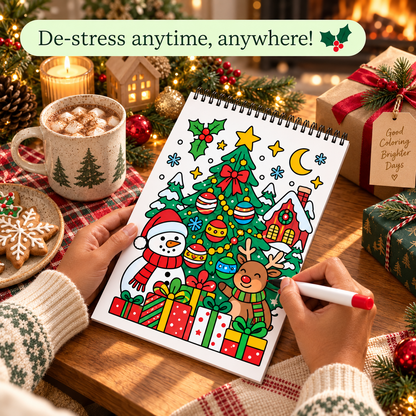 🥳2026 HOT SALE 🌿Trace-By-Groove Guided Flow Art Coloring Pad with Double-Sided Markers 🎨