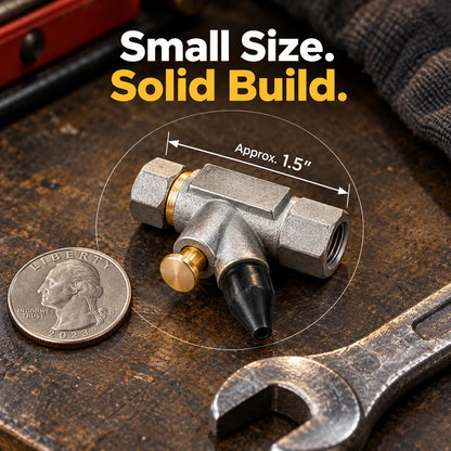 Inline One-Hand Air Blower | For hobby bench & small workshop cleaning