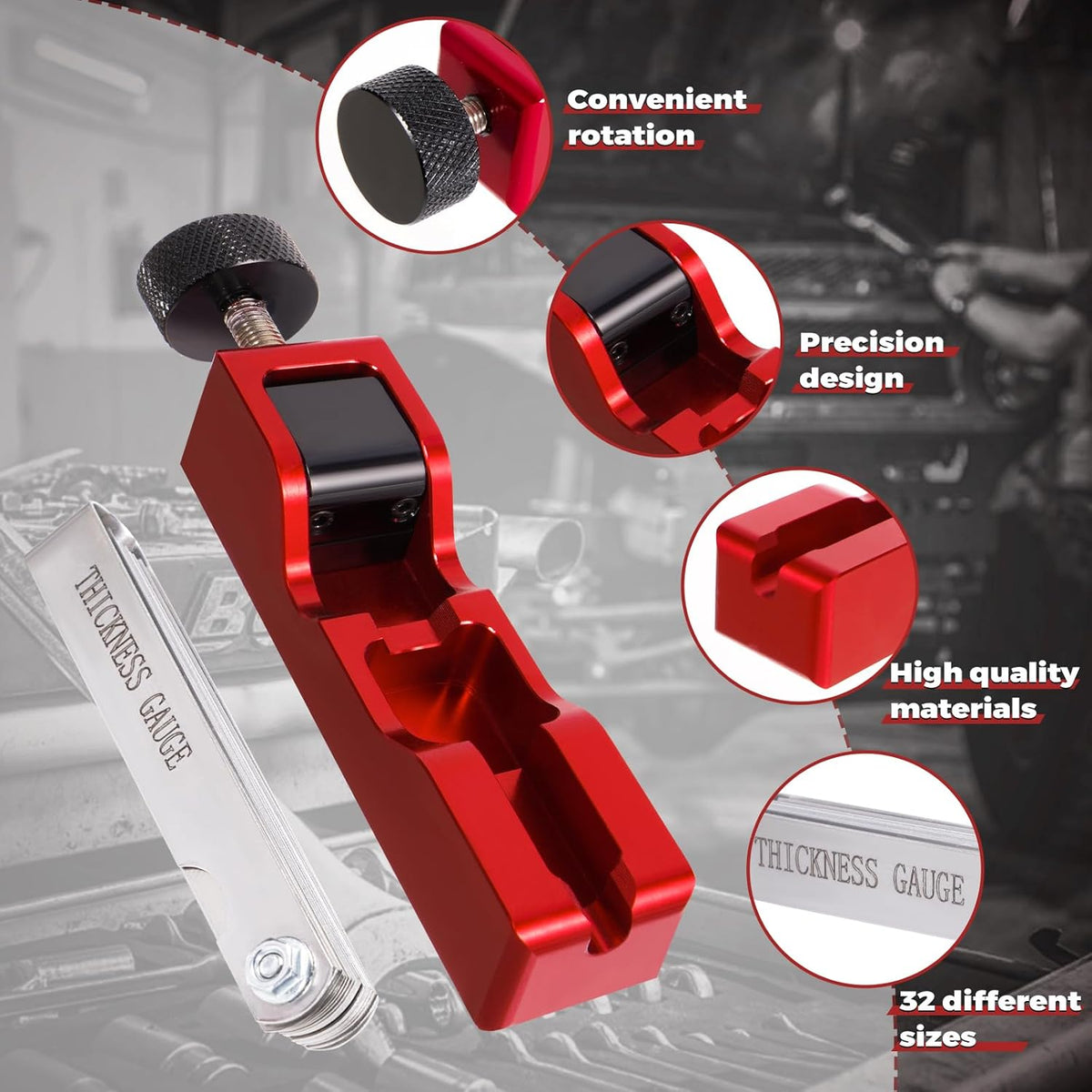 🧰 Spark Plug Gap Adjustment Kit | For Cars, Motorcycles & Small Engines