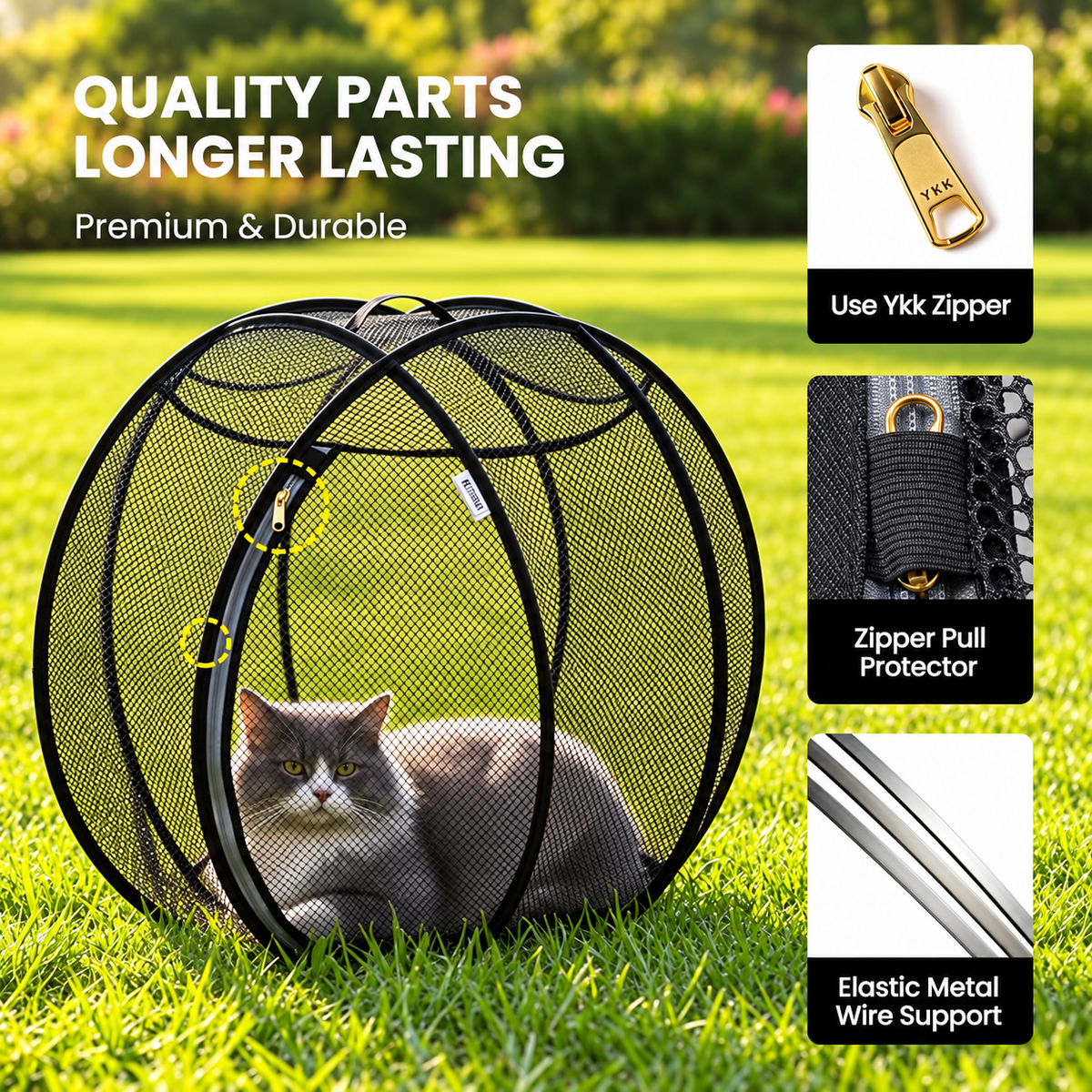 😹Spherical Outdoor Pet Playpen✨🤩