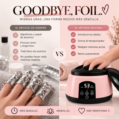 💅 Heated Vapor Gel Nail Remover – Easier At-Home Manicure Removal