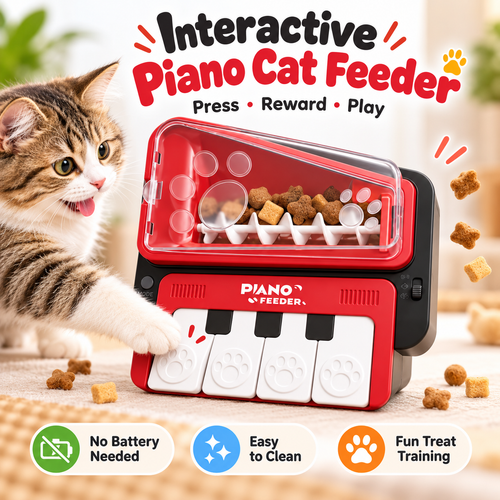🎹 Interactive Treat Time for Smarter, Happier Cats! 🐾