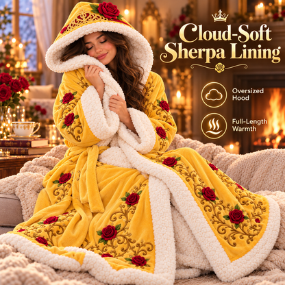 👑 Princess Heated Robe ✨ Wrap Yourself in Royal Warmth