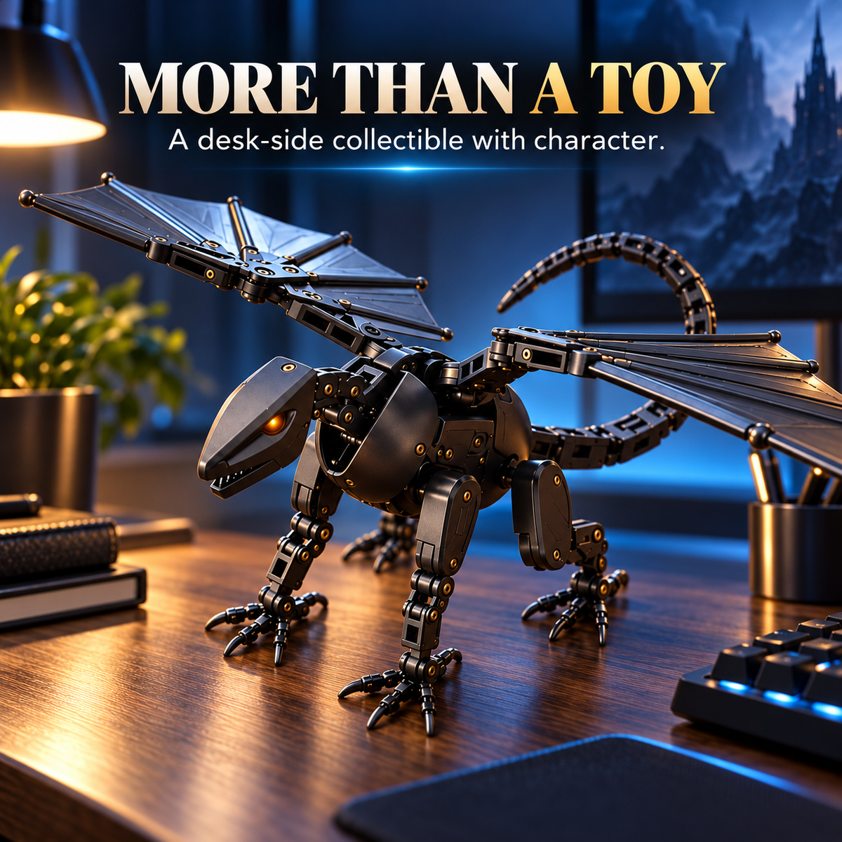 🐉 Transforming Mechanical Dragon Egg | 2-in-1 Dragon Figure