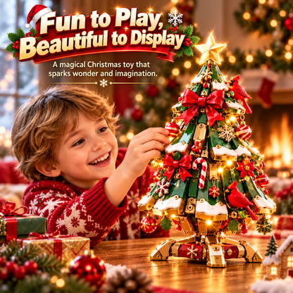 🎄 Egg-to-Christmas Tree™ Magical Transforming Toy – Cardinal Christmas Tree Holiday Gift