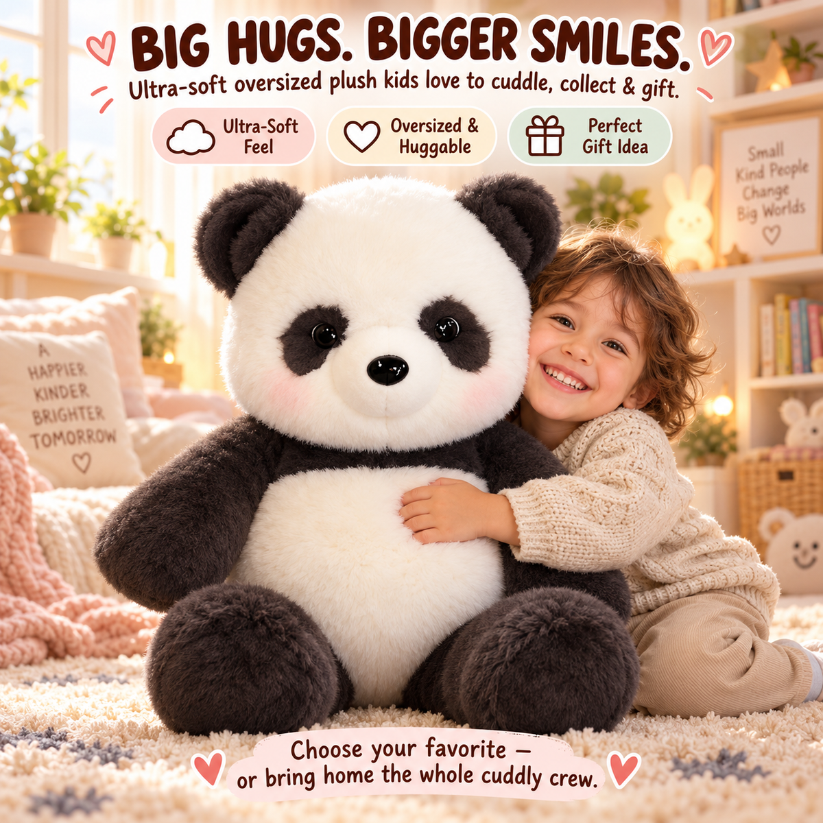 🐮🐻🐼2026 Best Gift-Cute Stuffed Animal
