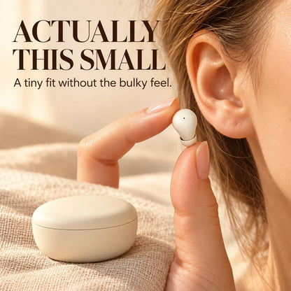 😴 Mini Sleep Earbuds | Sleep Smaller. Listen Better.