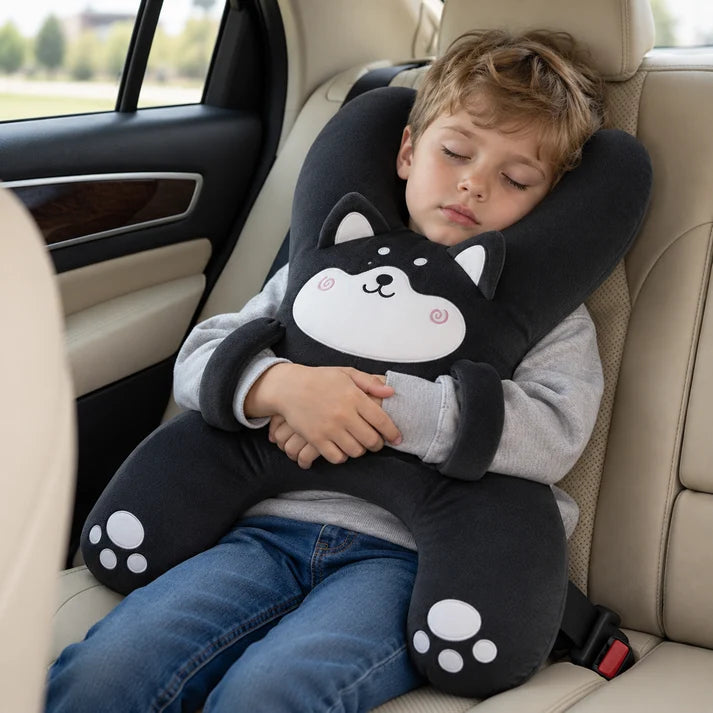 Kids Travel Buddy Pillow – Soft Head & Neck Support