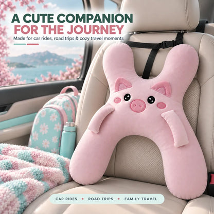 Kids Travel Buddy Pillow – Soft Head & Neck Support