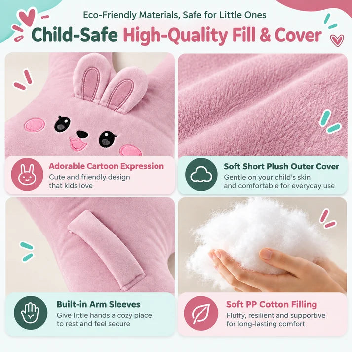 Kids Travel Buddy Pillow – Soft Head & Neck Support