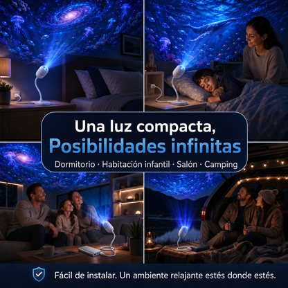 🌈🌹 New Generation HD Smart Dynamic 5D Holographic Night Light Projector 🌹